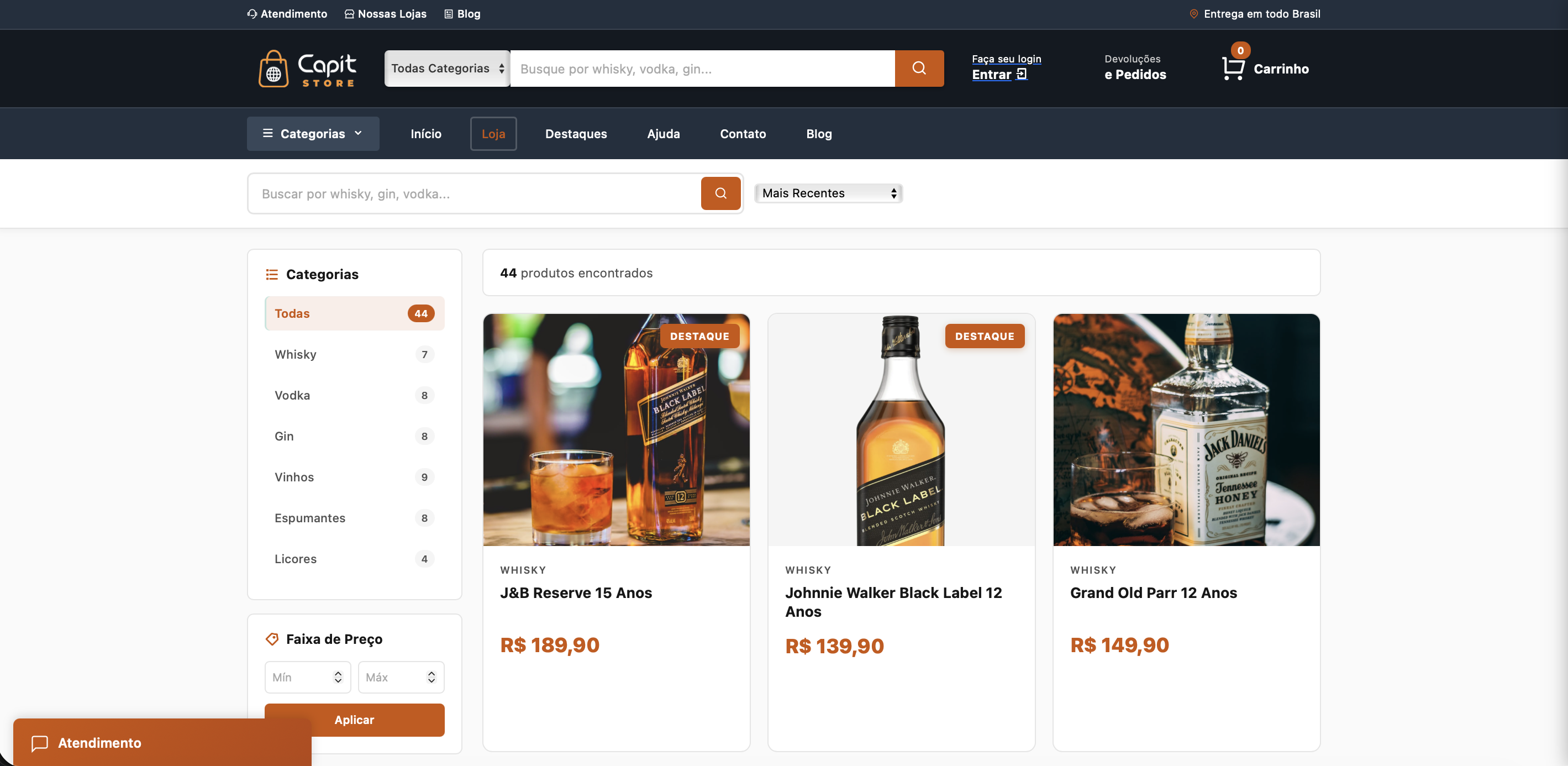 Capit Store Loja de Bebidas - Image 1