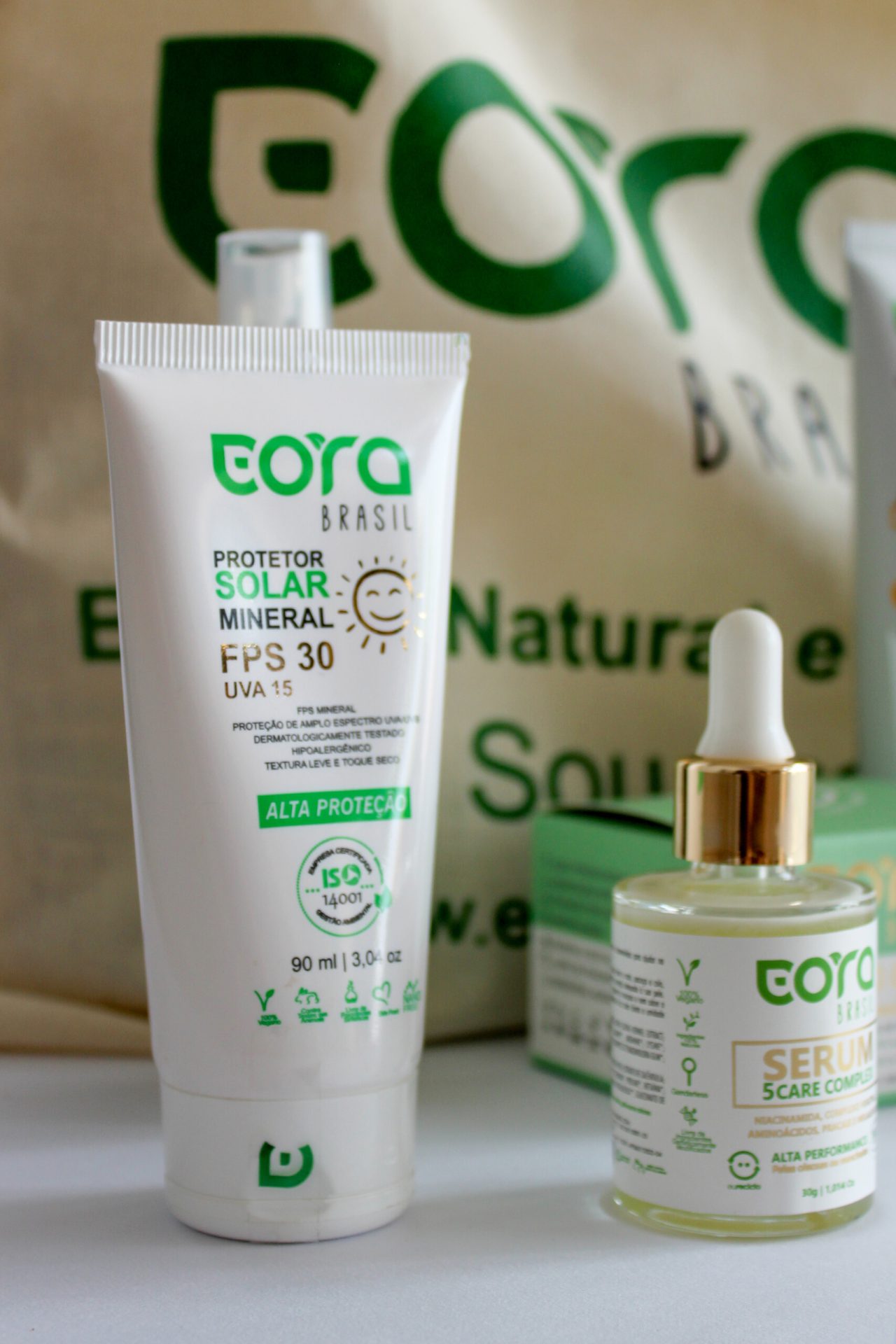 Ensaio de produto de Eora Brasil