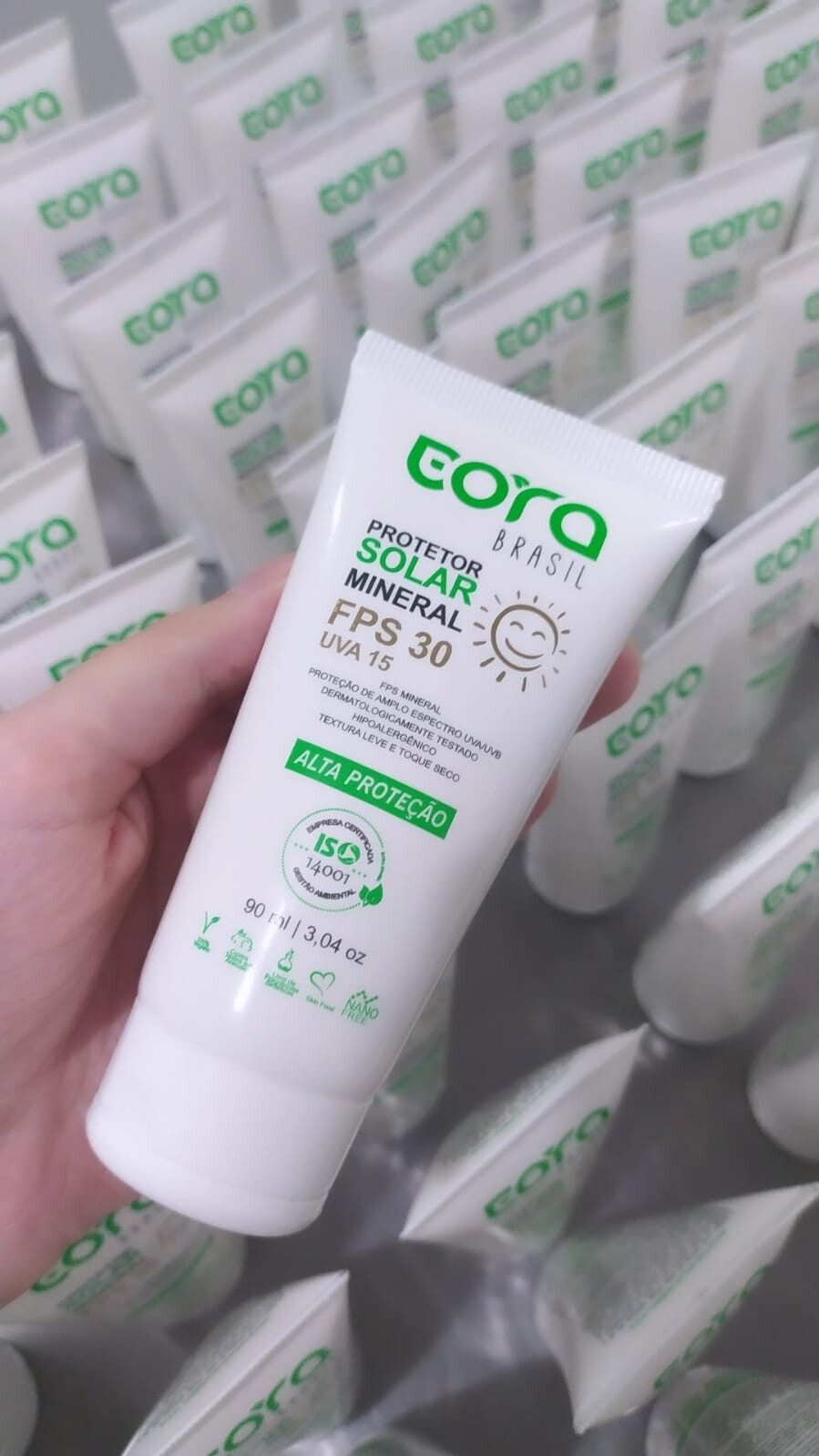 Ensaio de produto de Eora Brasil