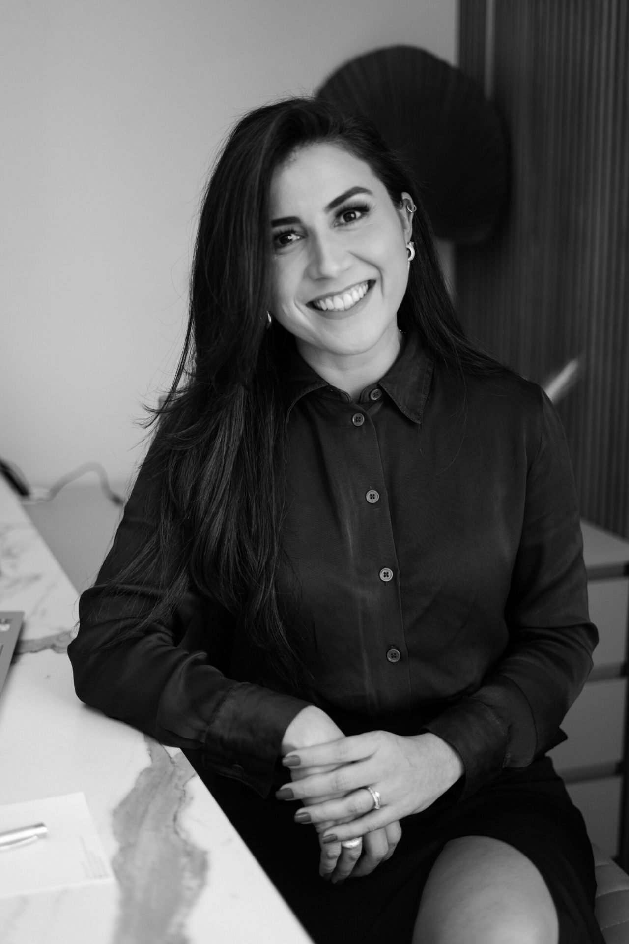 Ensaio de marca pessoal de Dra. Vanessa Delmiro