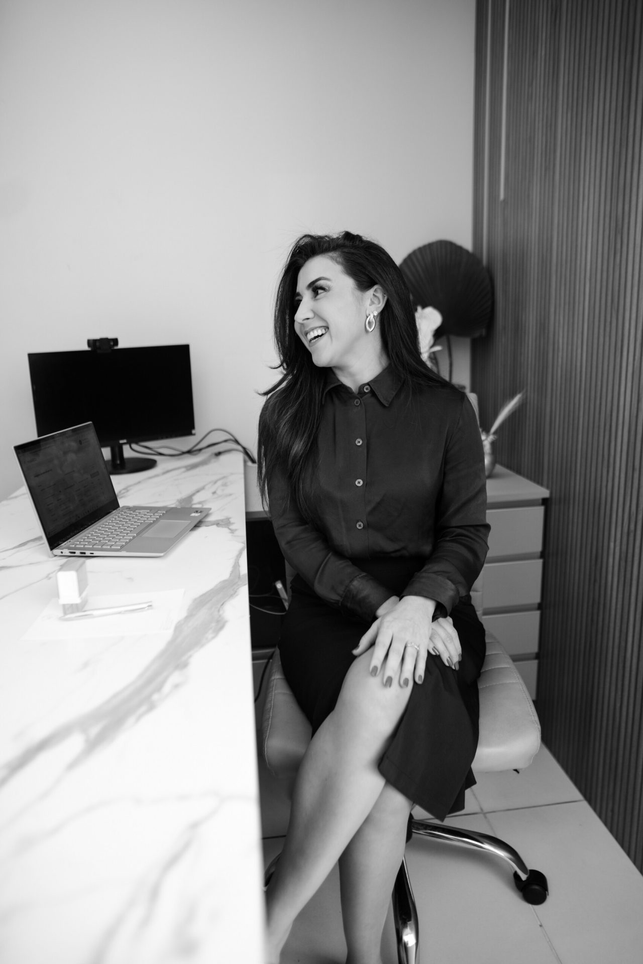 Ensaio de marca pessoal de Dra. Vanessa Delmiro