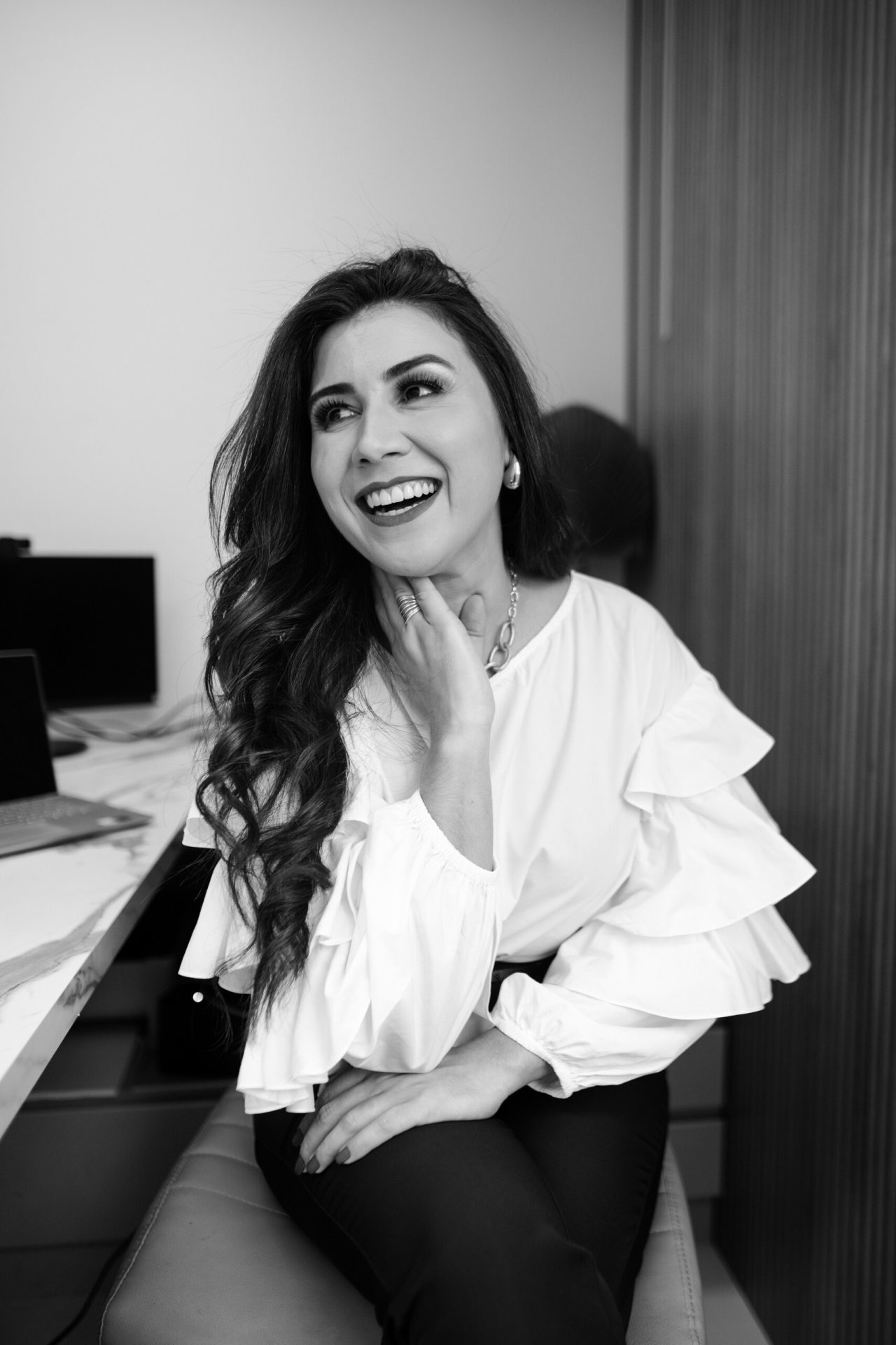 Ensaio de marca pessoal de Dra. Vanessa Delmiro