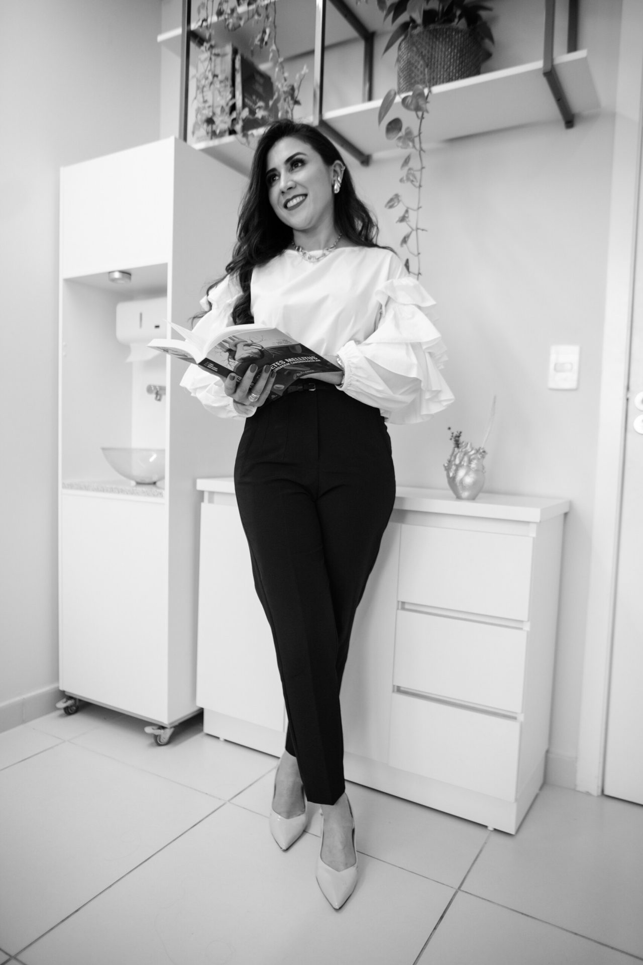 Ensaio de marca pessoal de Dra. Vanessa Delmiro