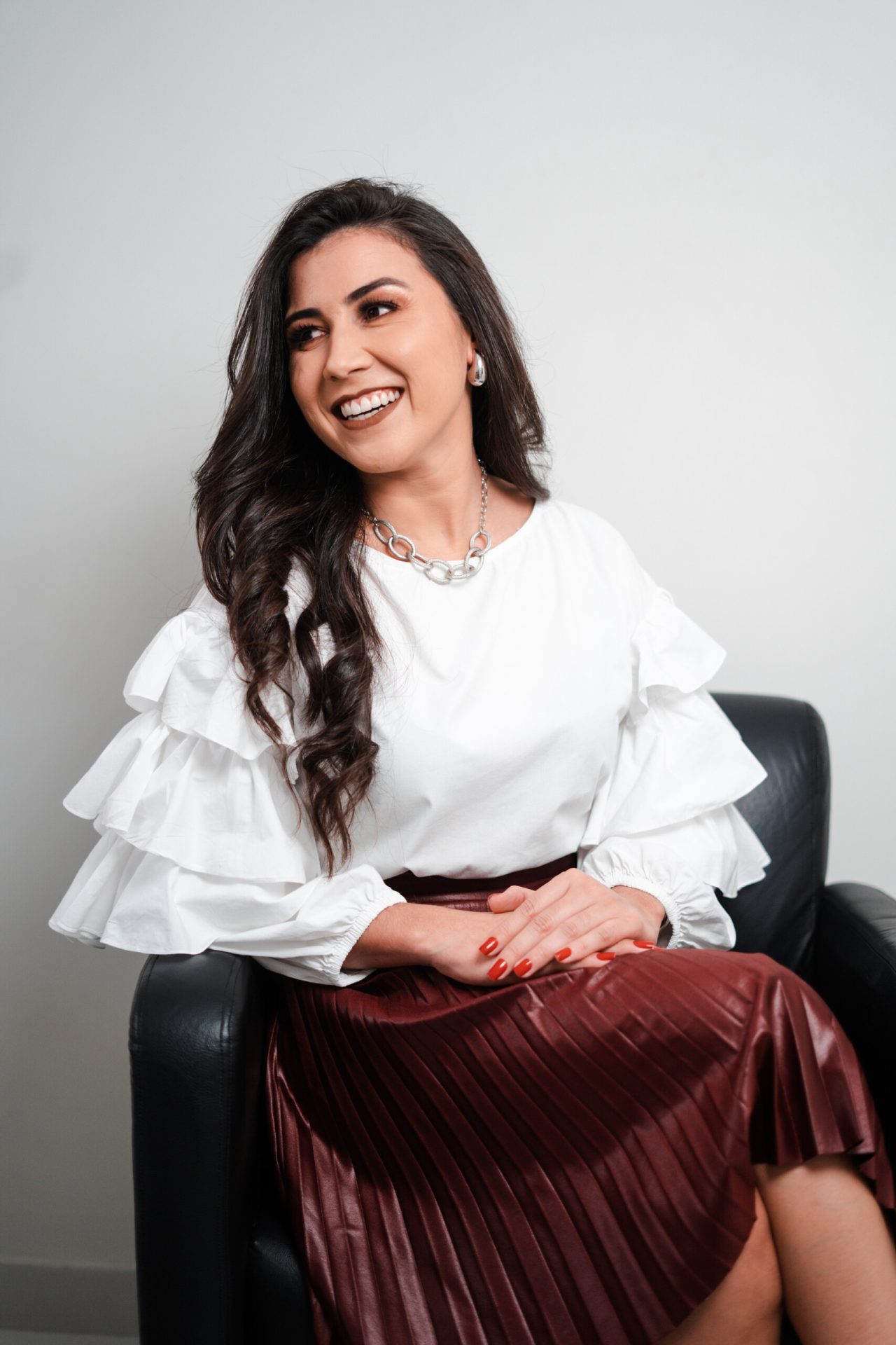 Ensaio de marca pessoal de Dra. Vanessa Delmiro