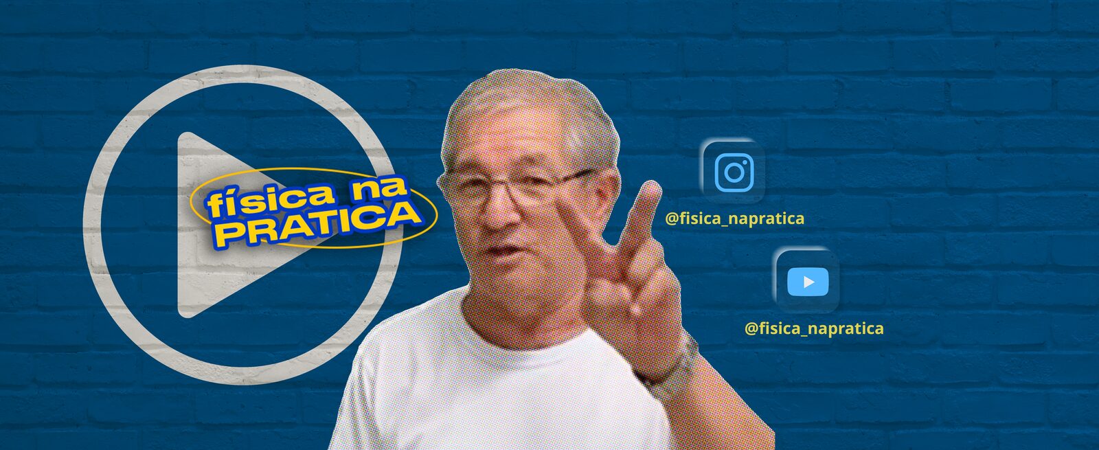 Prof. Plúcio, Física na Prática: peça 3 do marketing para Cursos e Escolas