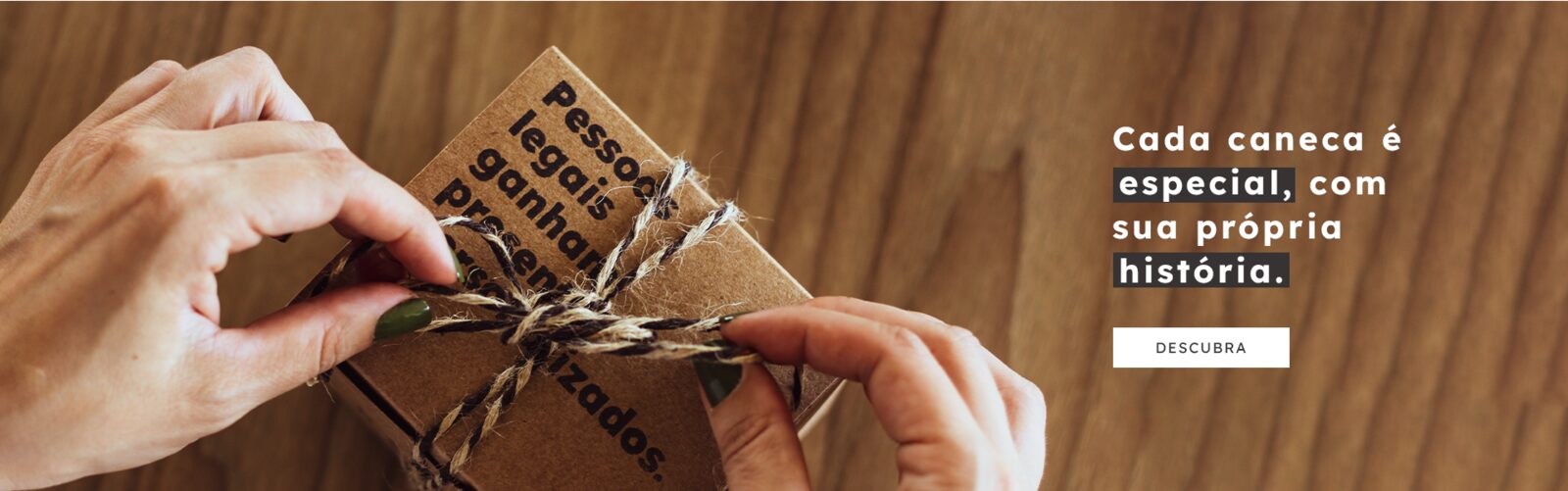 Revire: peça 1 do marketing para Presentes Personalizados