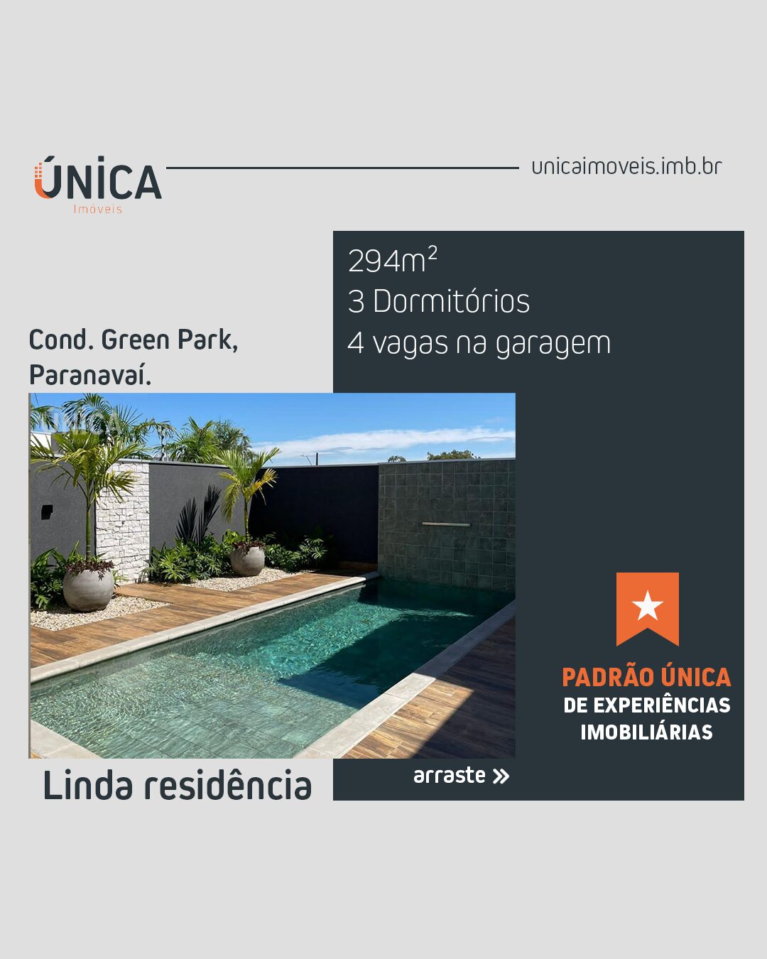 Única Imóveis: peça 3 do marketing para Incorporadoras, Construtoras e Imobiliárias