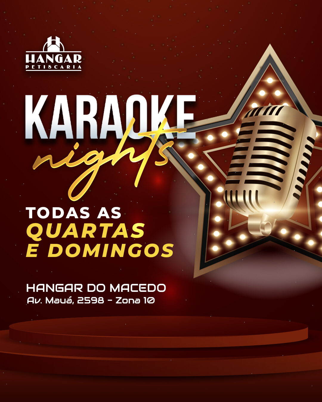 Hangar Petiscaria: peça 2 do marketing para Restaurantes e Bares