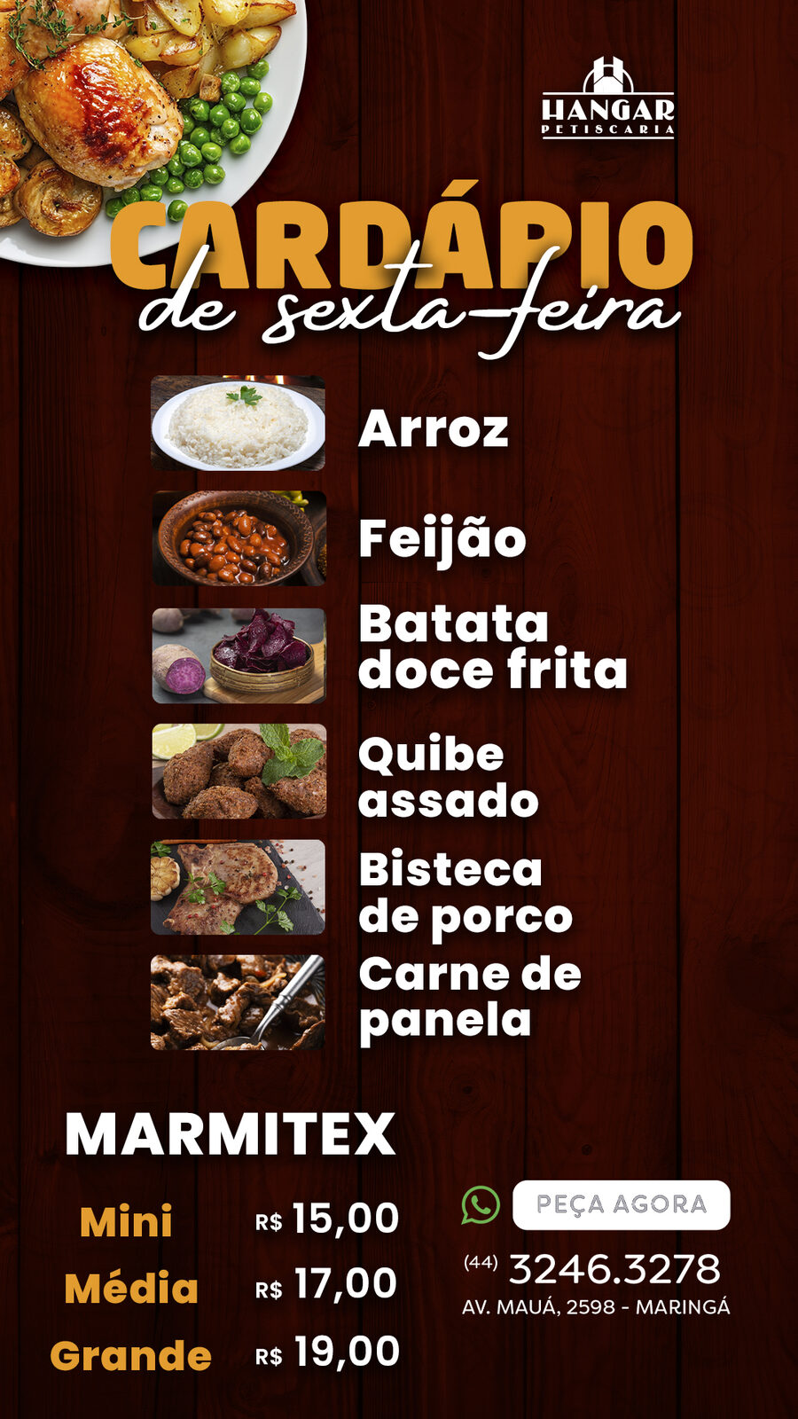 Hangar Petiscaria: peça 4 do marketing para Restaurantes e Bares