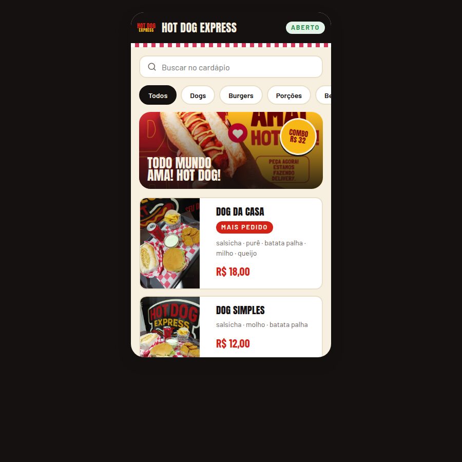 Hot Dog Express: peça 1 do marketing para Restaurantes e Bares