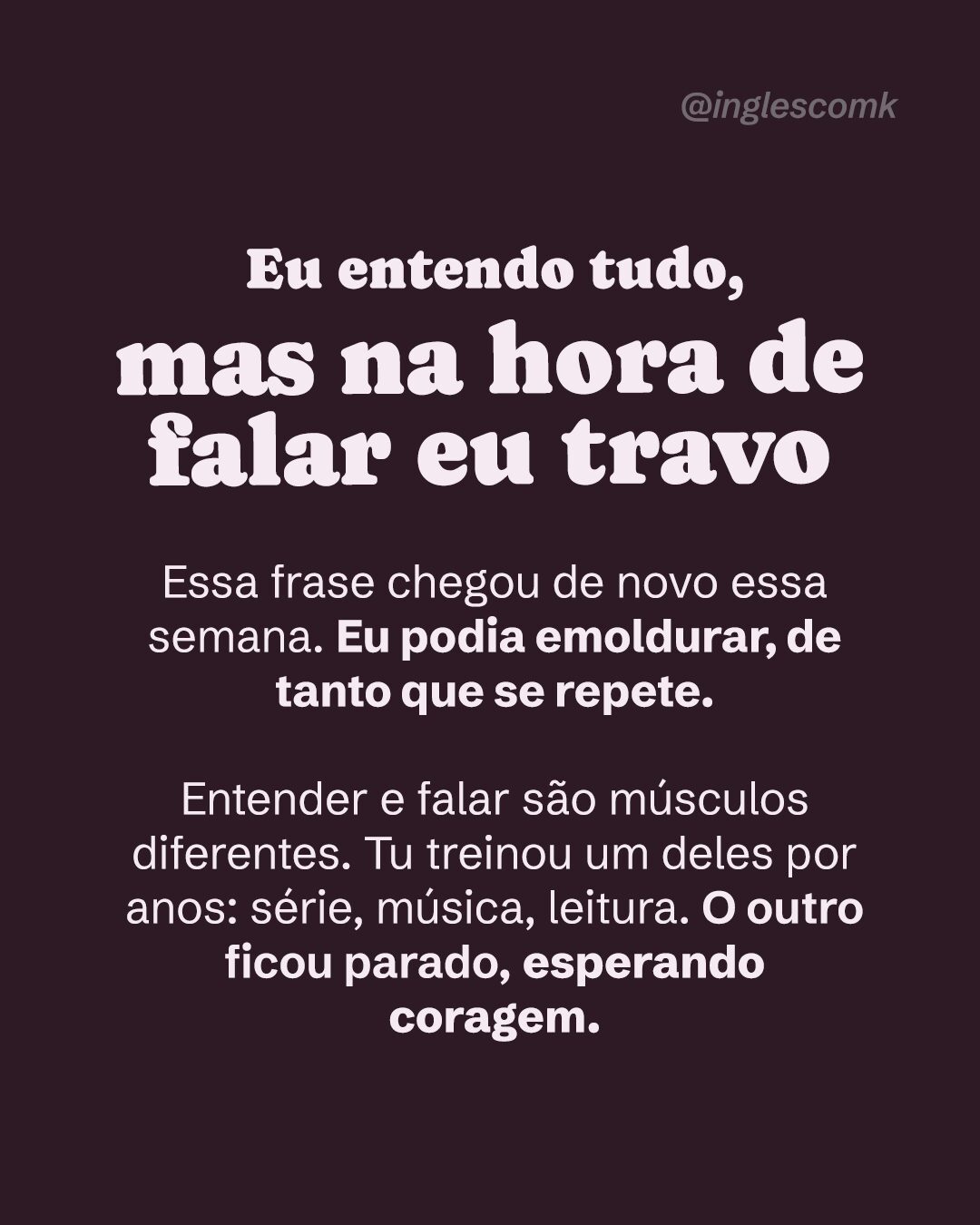 Inglês com K: peça 2 do marketing para Escolas de Idiomas