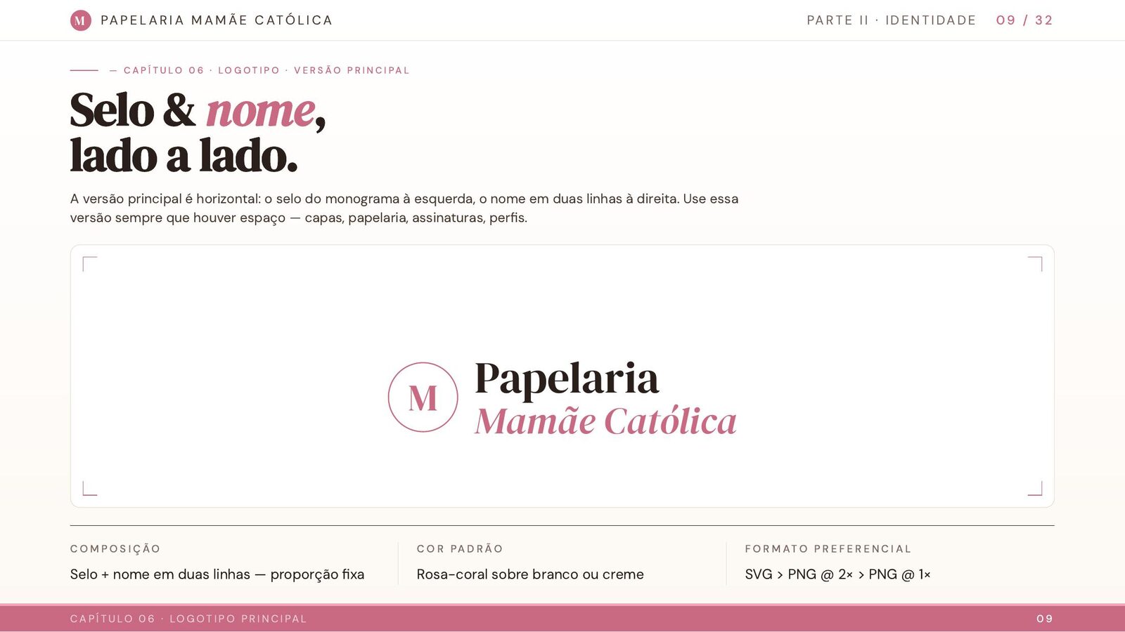 Papelaria Mamãe Católica: peça 1 do marketing para Infoprodutores