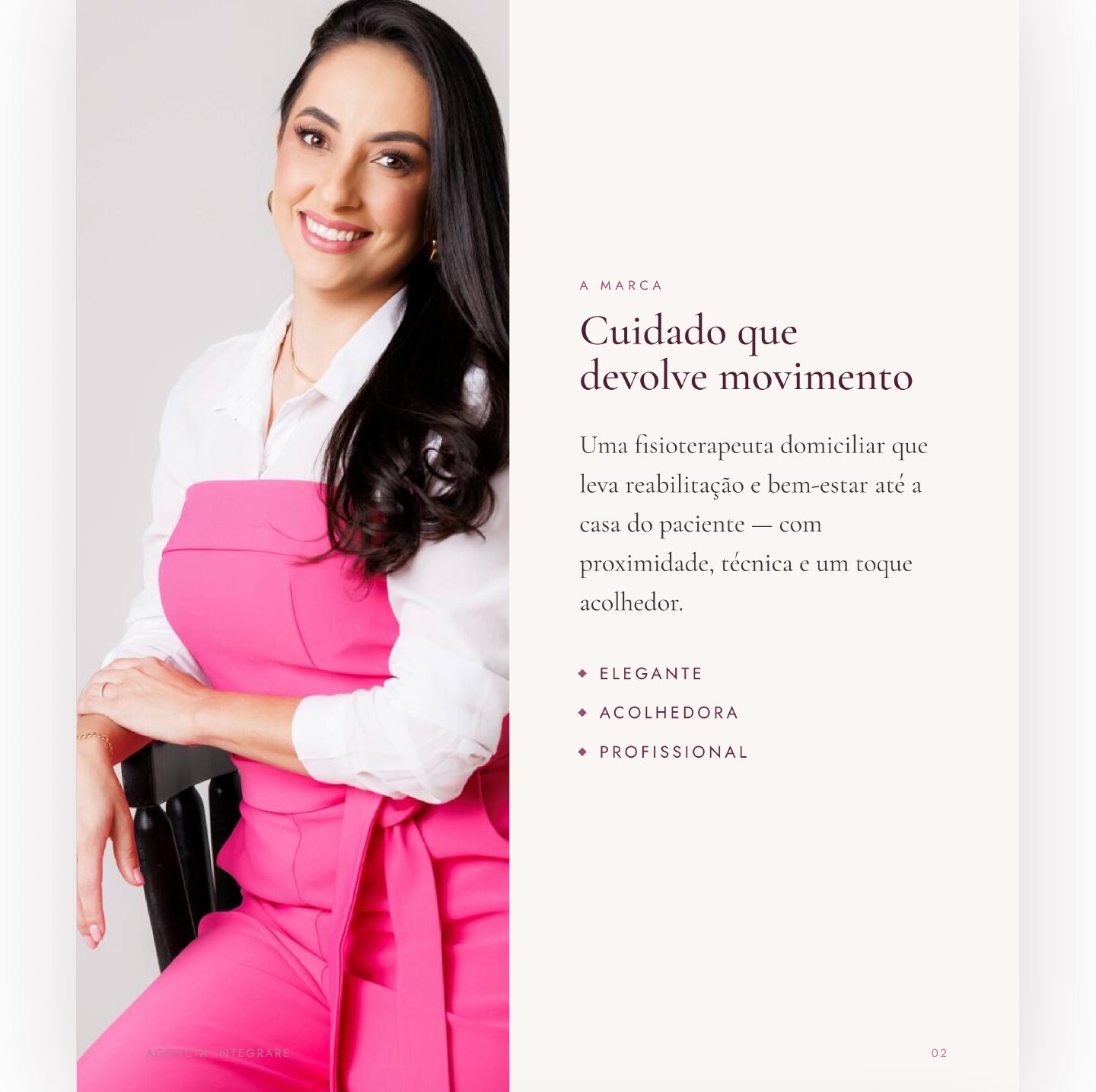 Bruna Camila Fisioterapia: peça 3 do marketing para Fisioterapeutas