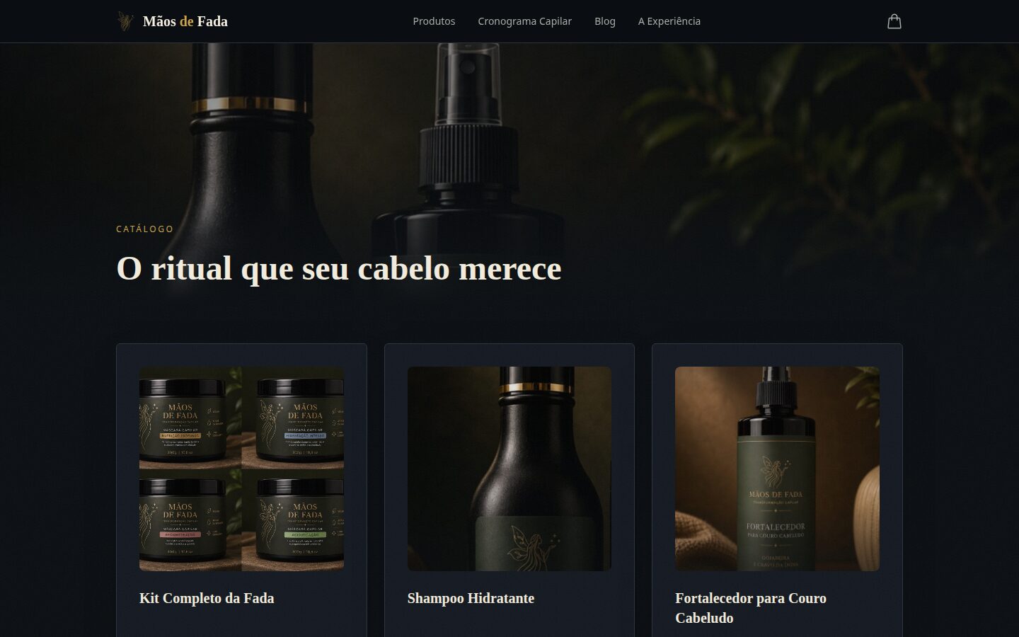 Mãos de Fada: peça 1 do marketing para Salões de Beleza