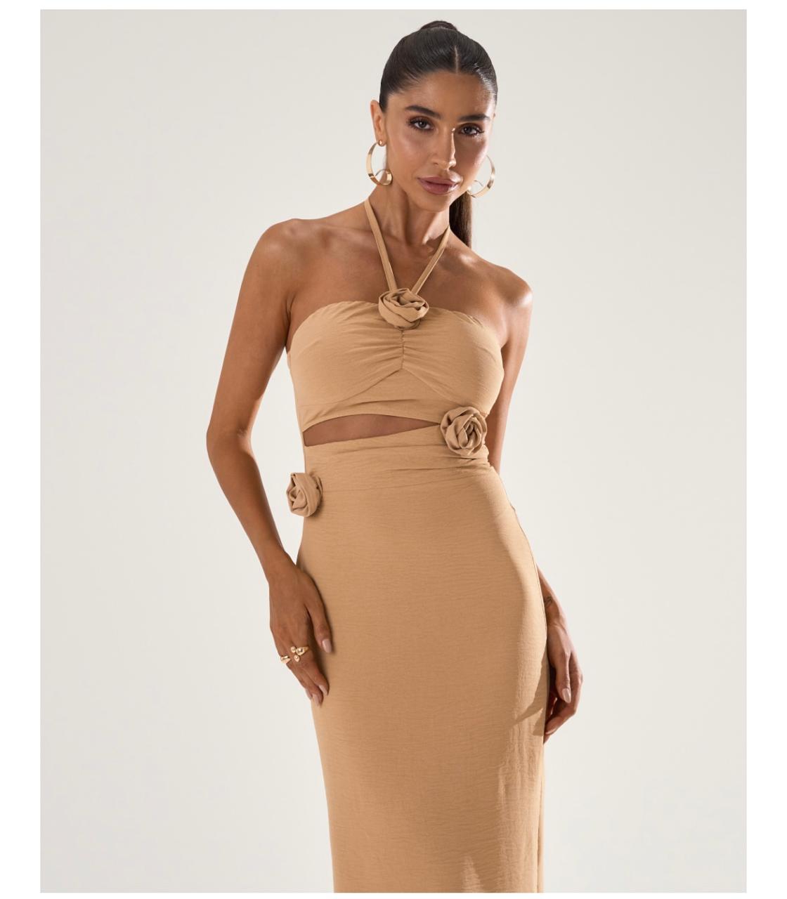 Vestido Bárbara Bege