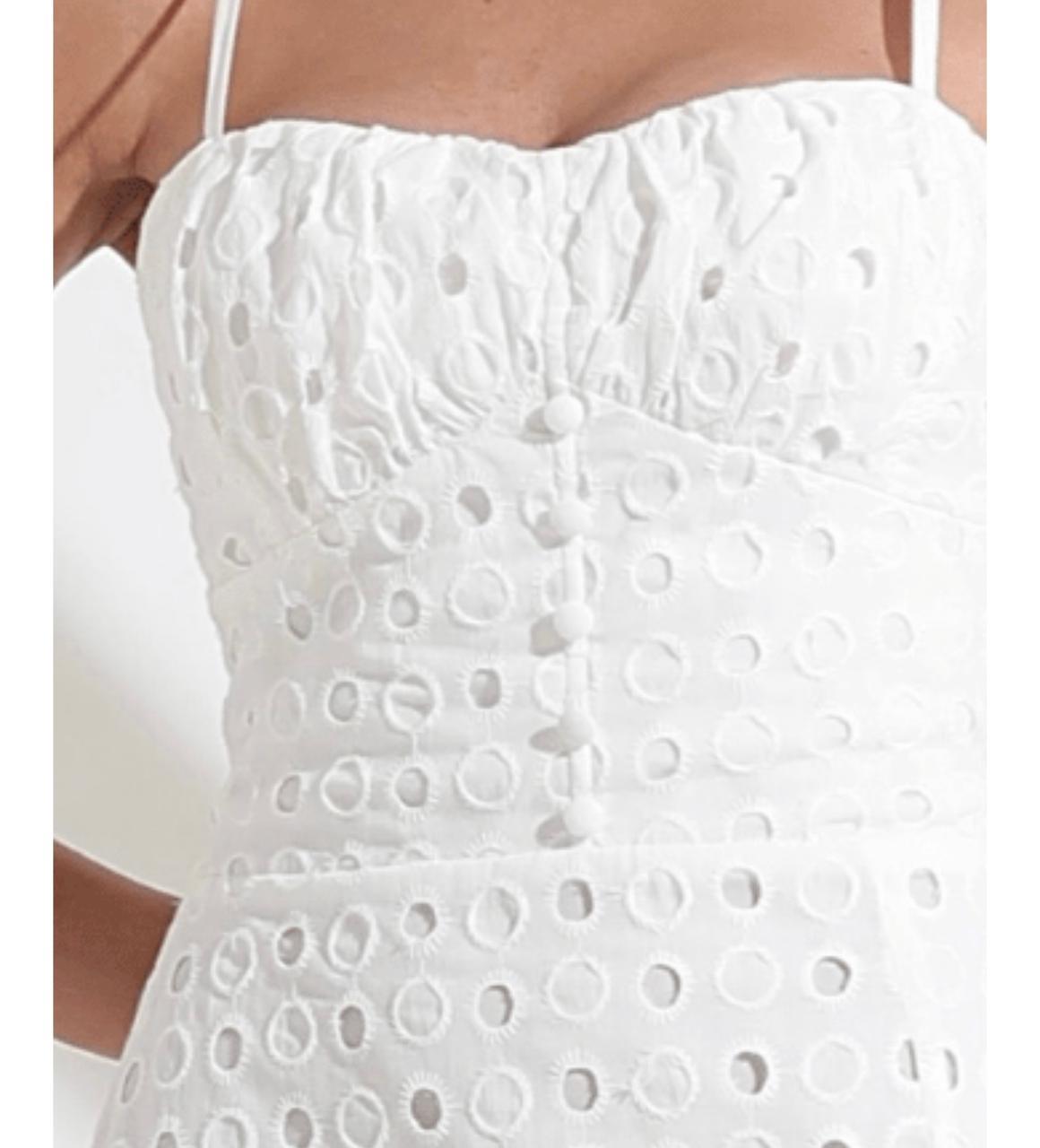 Vestido Laise Branco na cor off white — foto 3