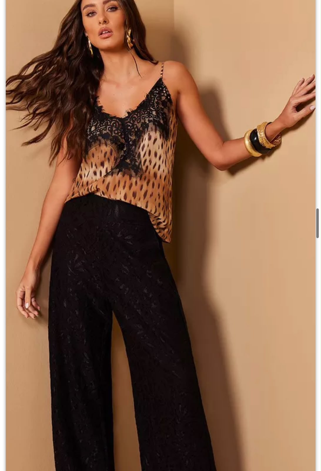 Blusa Regata Estampa Leopardo