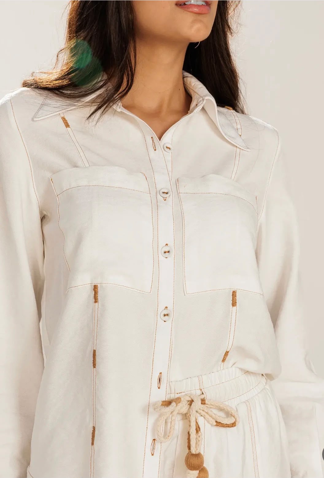 Camisa Sarja Off White