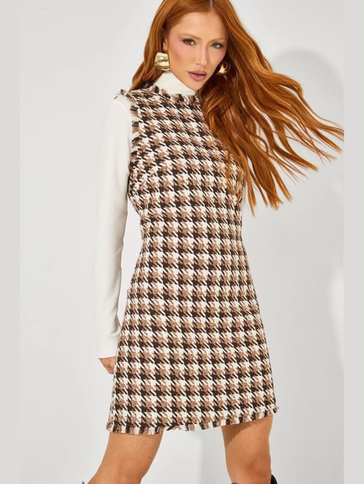 Vestido Tweed Curto - foto 5