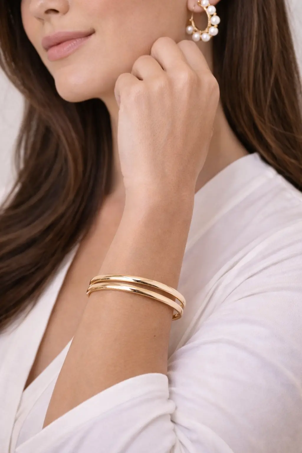 Bracelete Dourado Elegance Donna Bendita
