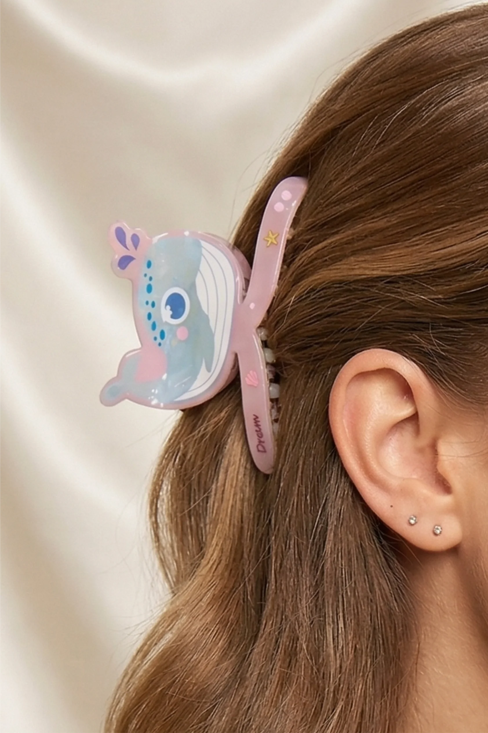 Piranha Infantil Baleinha Rosa Dream