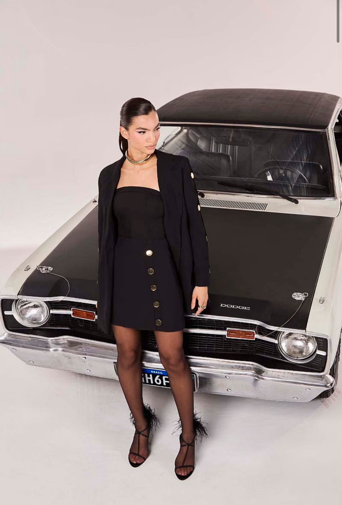 Blazer Alfaiataria Preto