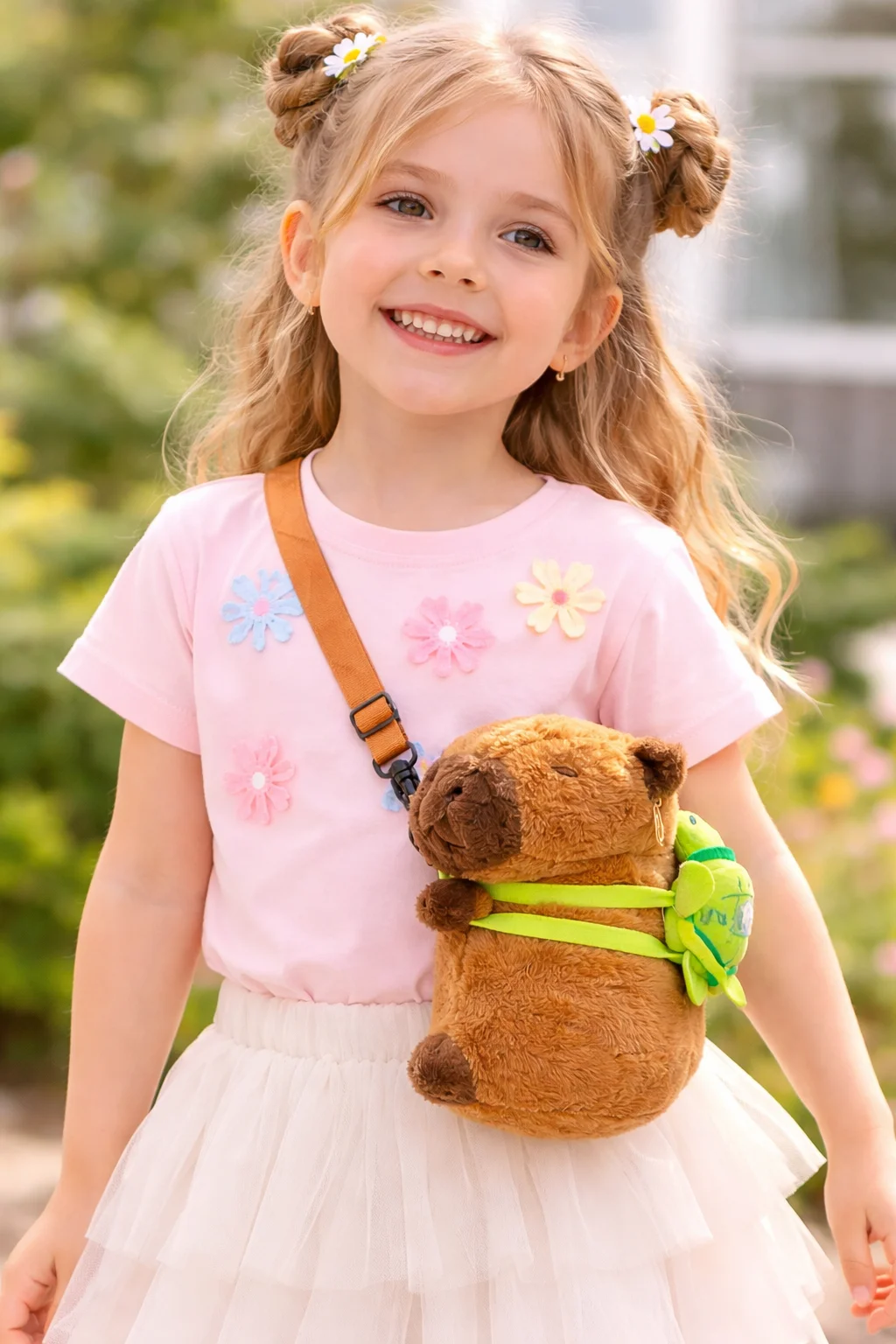 Bolsa Pelúcia Capivara Cute