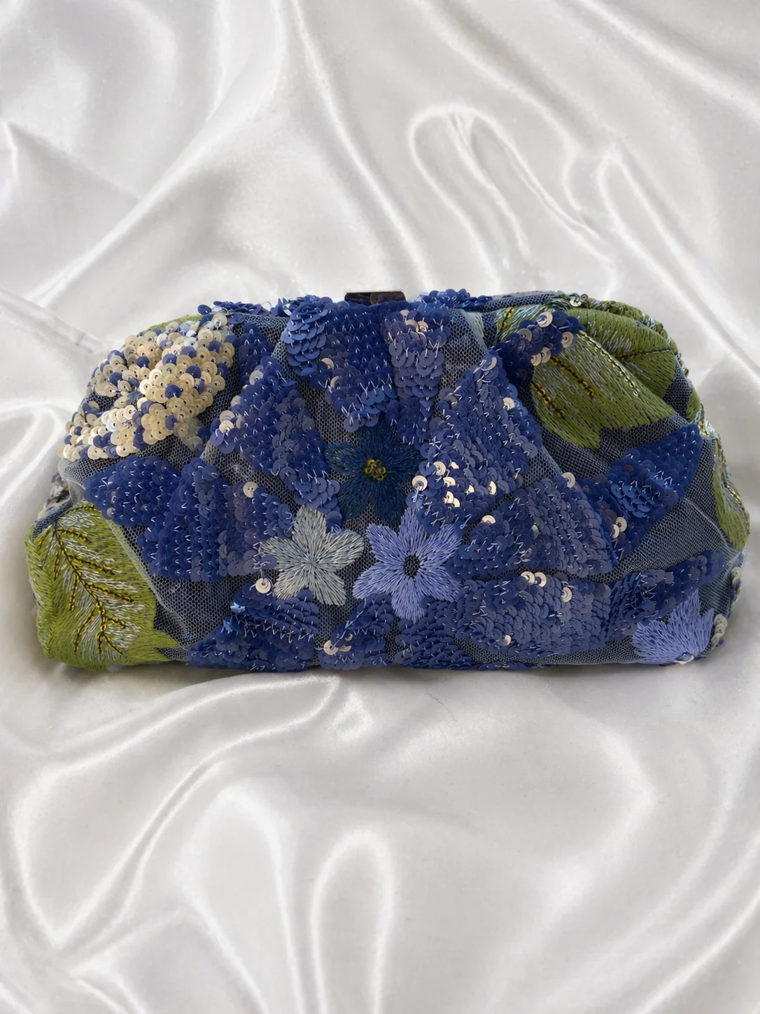 Clutch Bordada Floral Luxo Donna Bendita