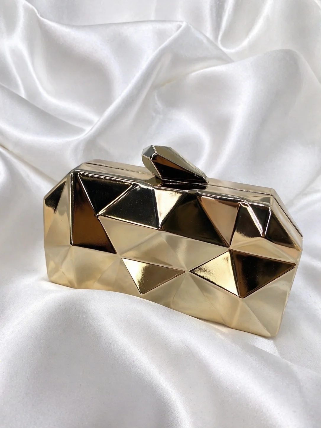 Clutch Geométrica Luxe