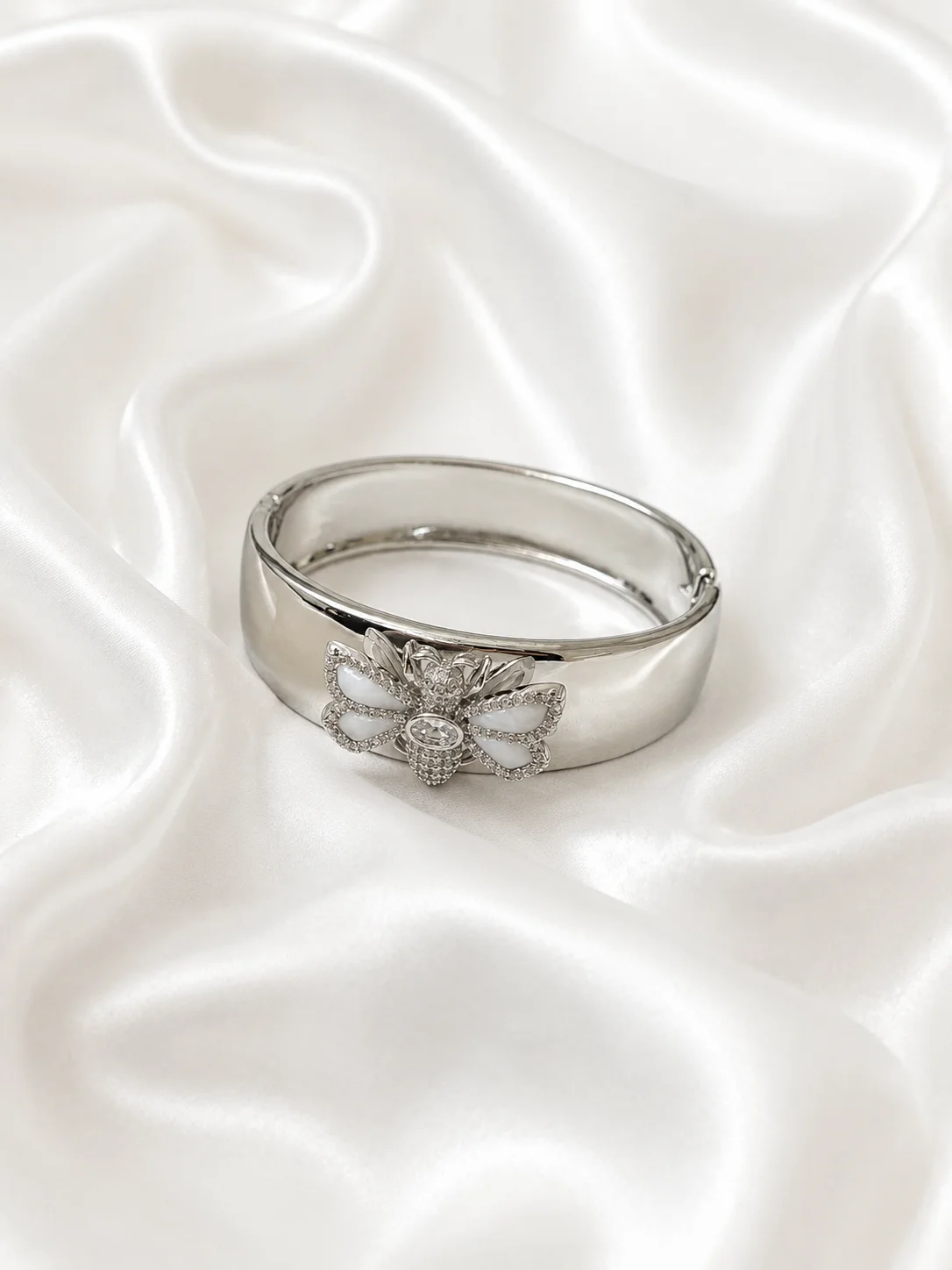 Bracelete Abelha Cristal Luxury Donna Bendita