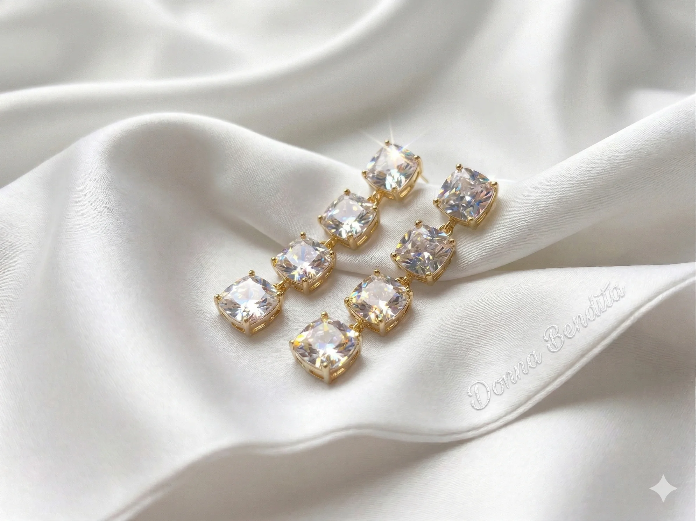 Brinco Cascata de Zircônias