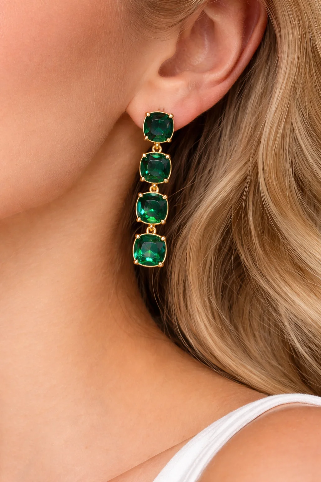 Brinco Cascata de Zircônias