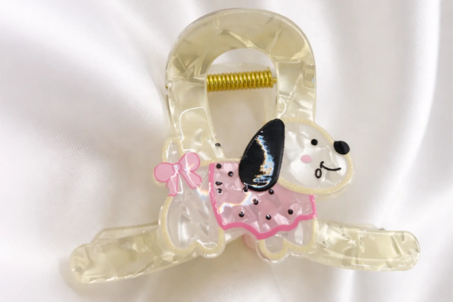 Piranha de Cabelo Acrílica Doggy Sweet 