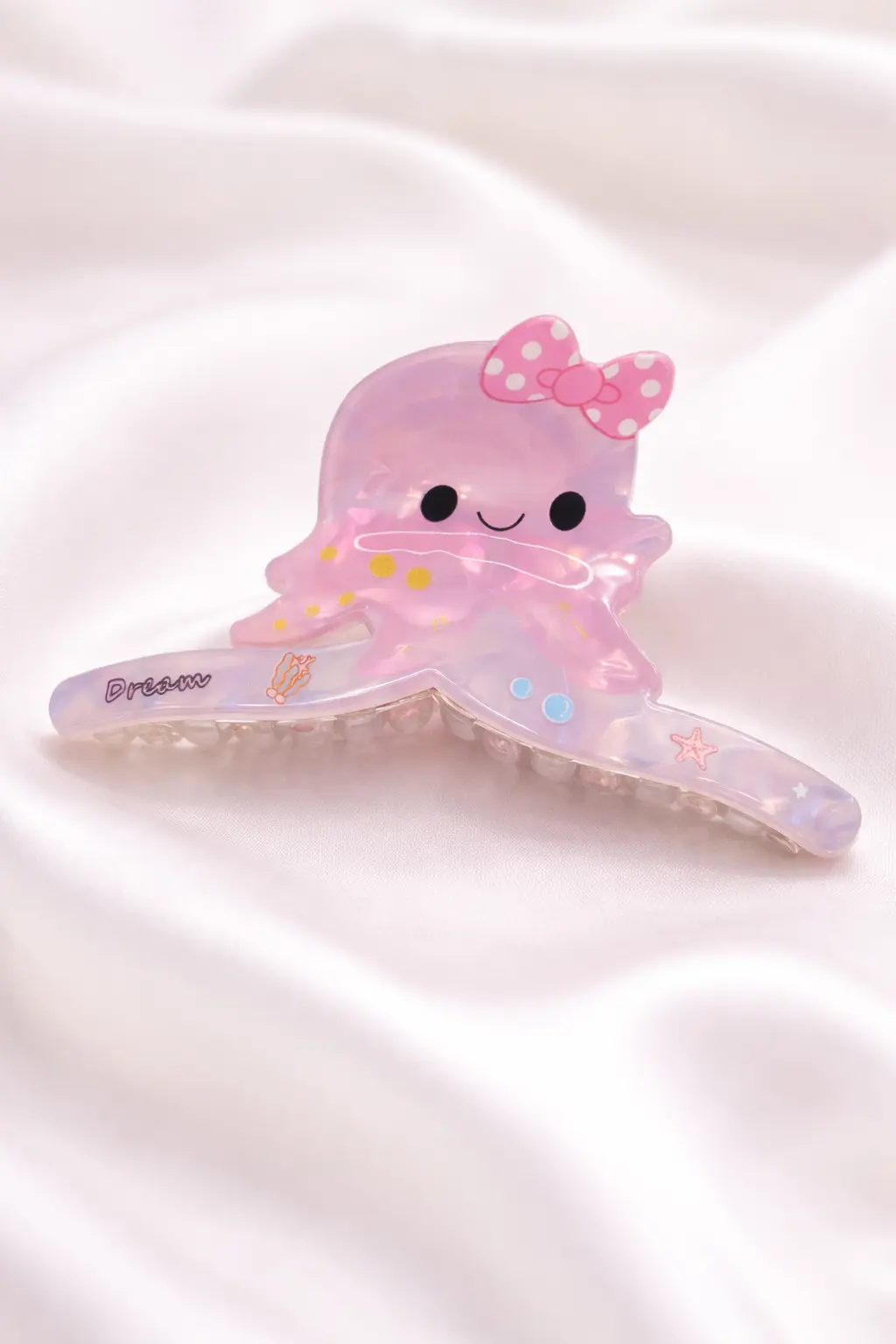Piranha de Cabelo Infantil em Acetato Agua viva 