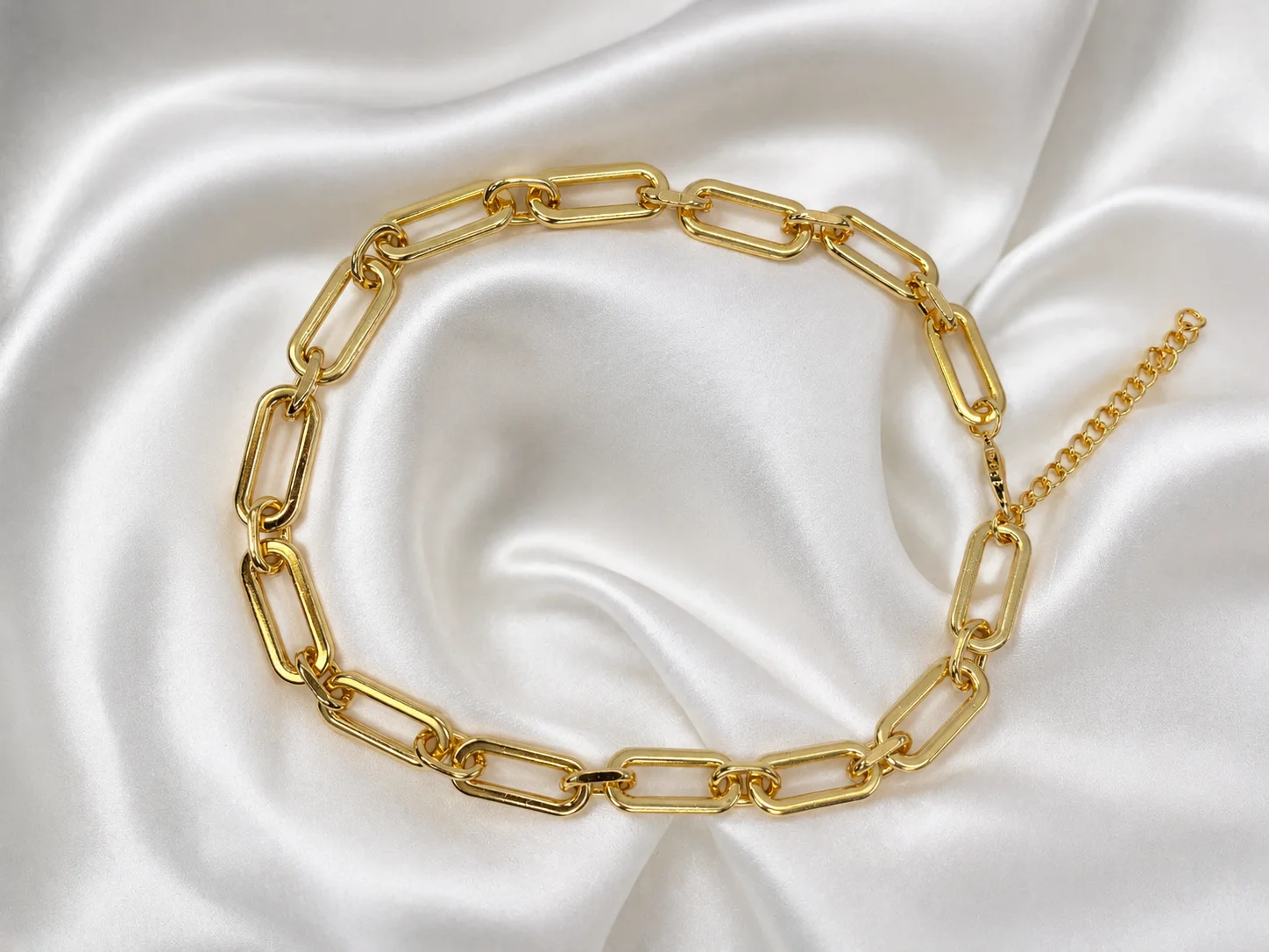 Colar Corrente Elos Luxe Dourado