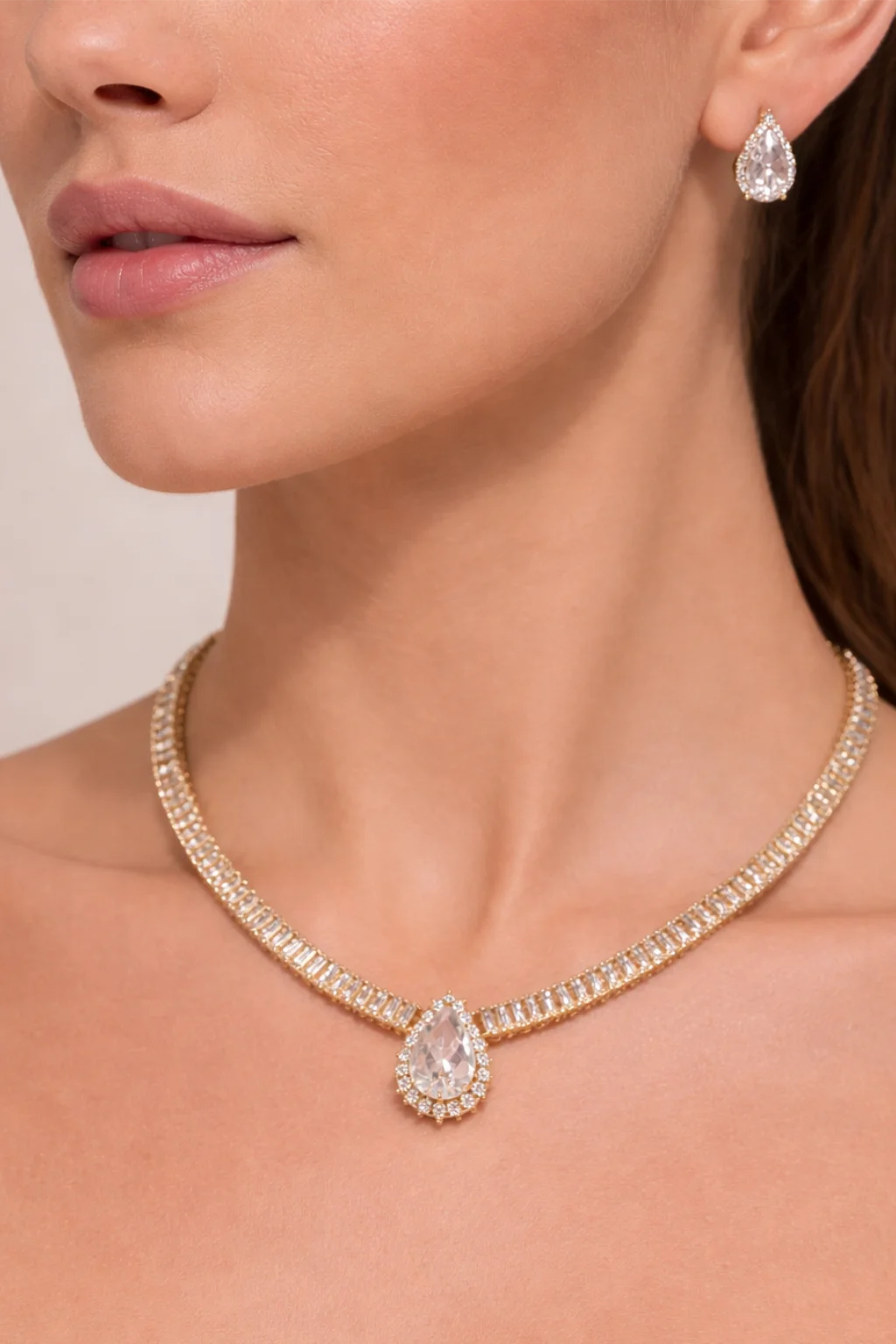 Conjunto Riviera Gota Cristal 