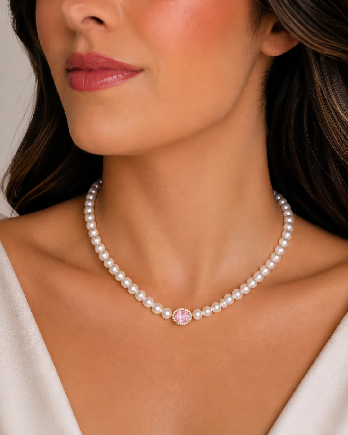 Colar Pérolas Classic Shine