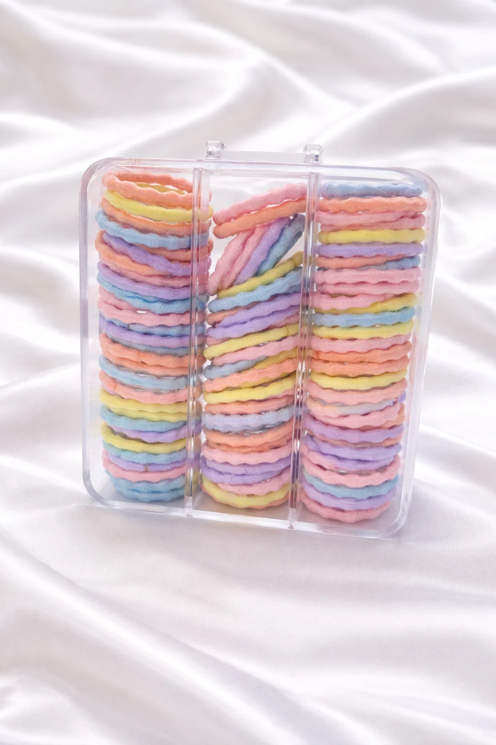 Kit de Elásticos Coloridos em Estojo