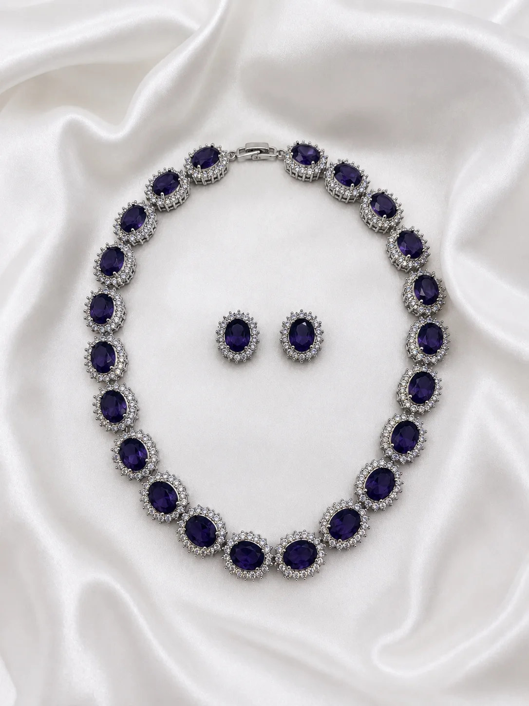 Conjunto Colar e Brincos Imperial Colors Donna Bendita 