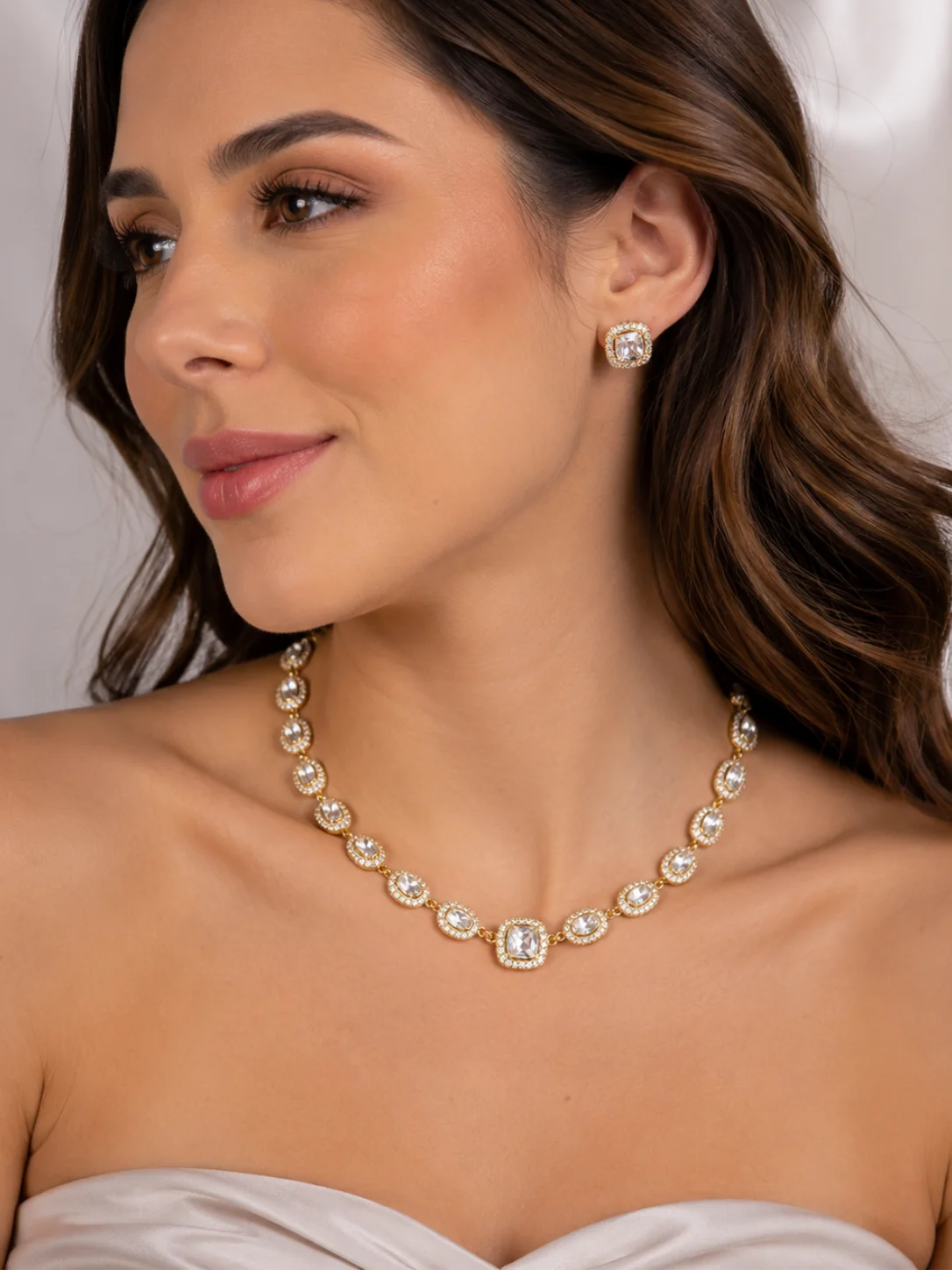 Conjunto Luxo Zircônia Royale Donna Bendita