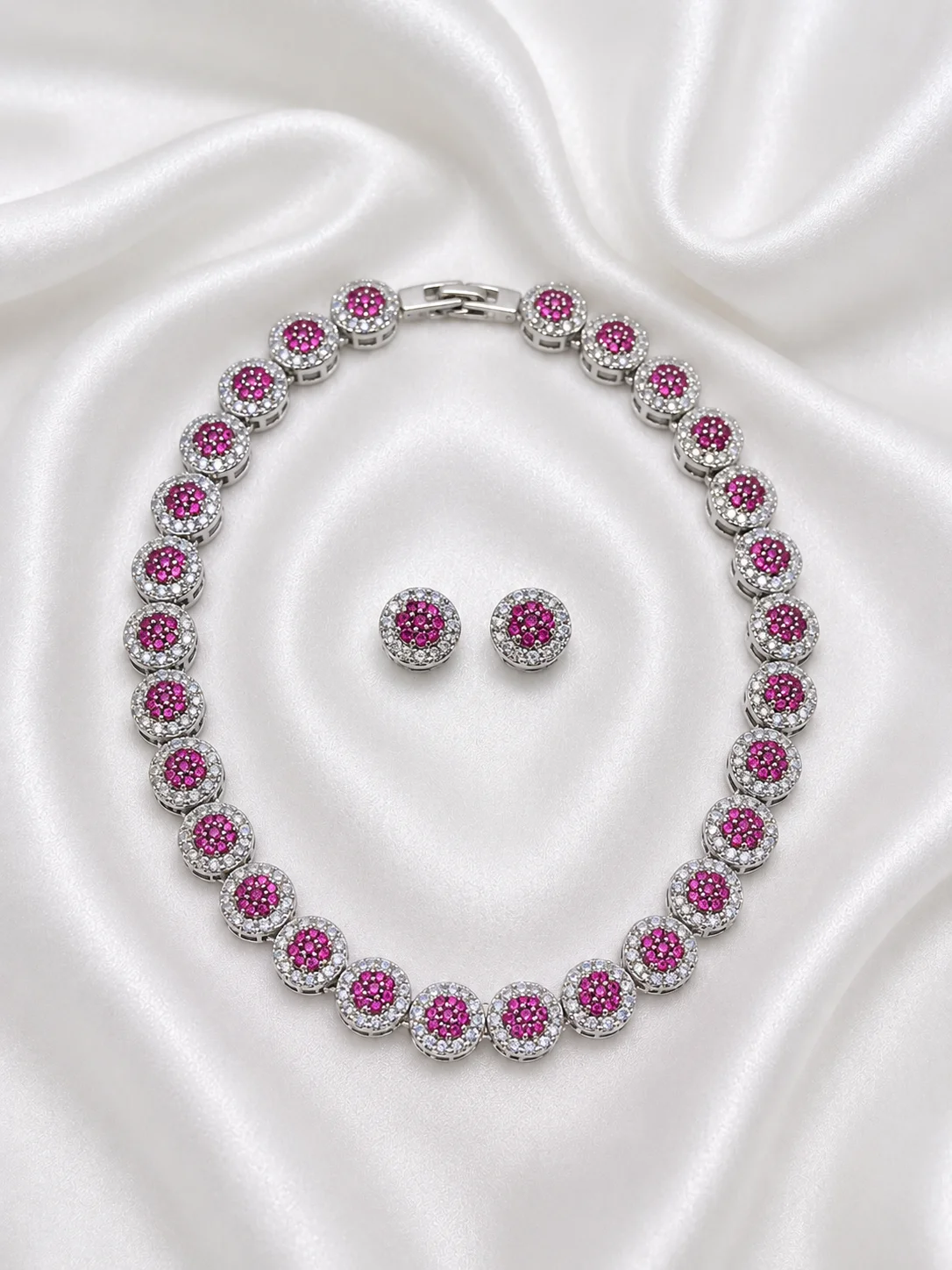 Conjunto Colar e Brincos Luxo Donna Bendita 
