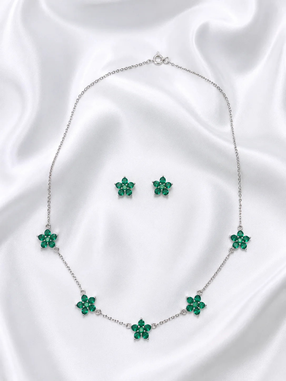 Conjunto Floral Cristal 