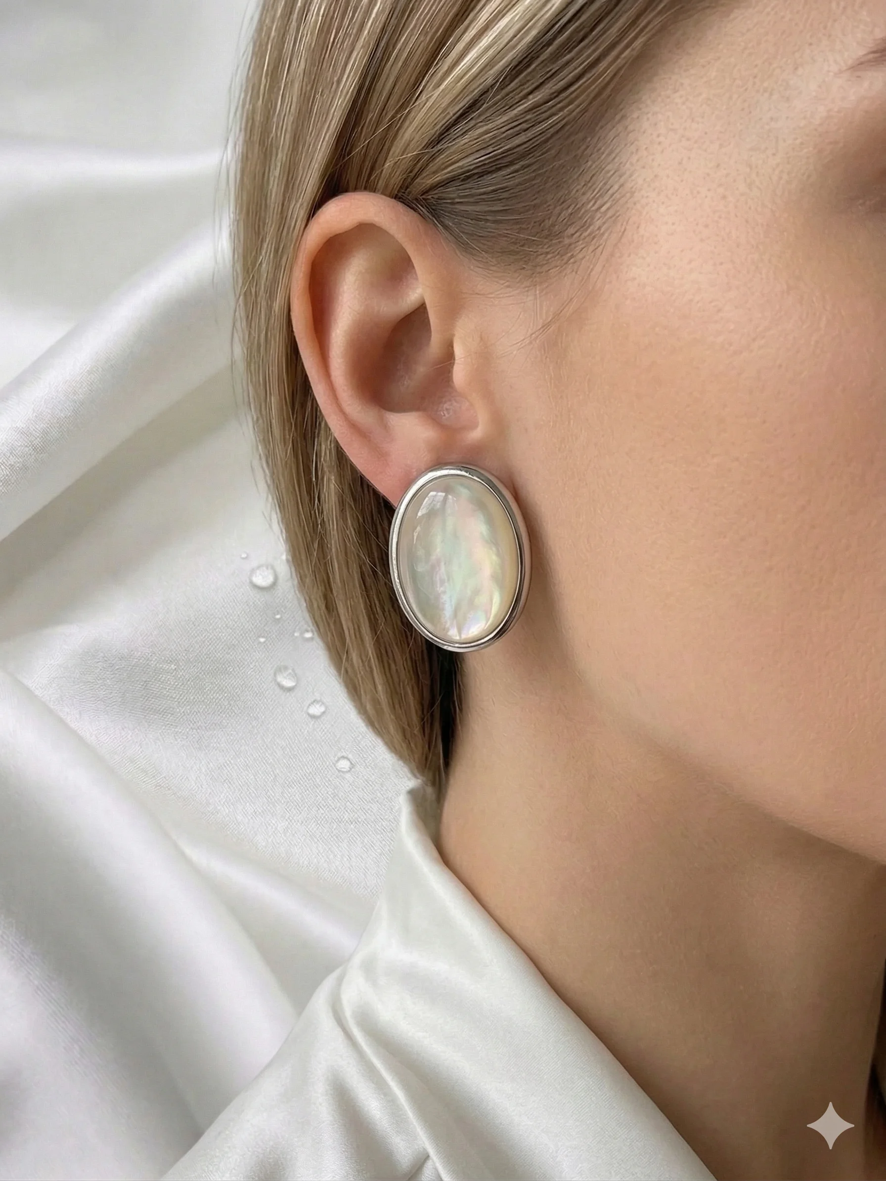 Brinco Donna Bendita Oval 