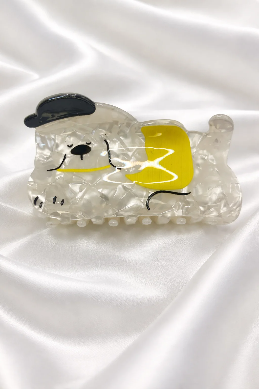 Piranha Cachorrinho Perolado c/ Boina 