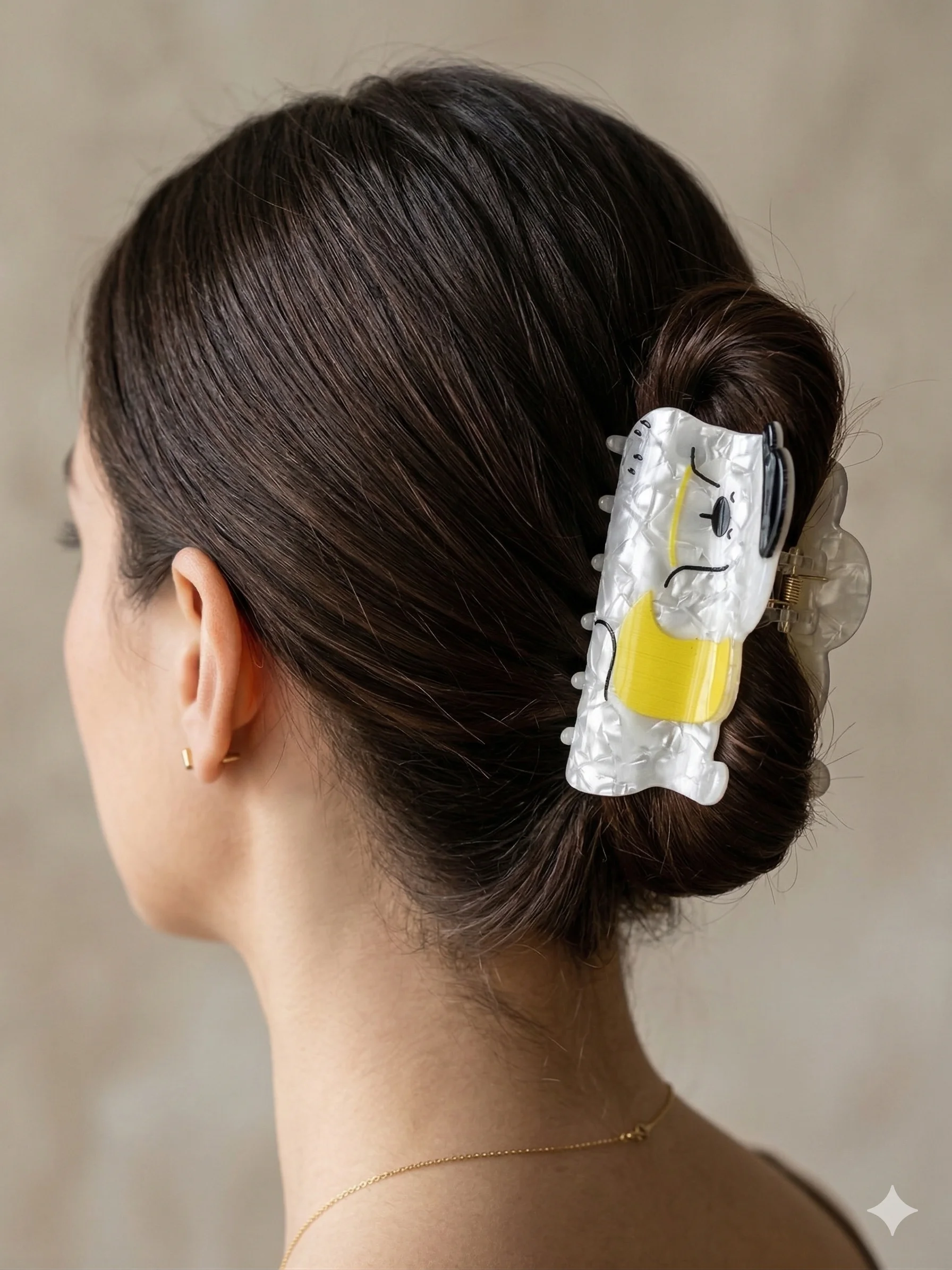 Piranha Cachorrinho Perolado c/ Boina 