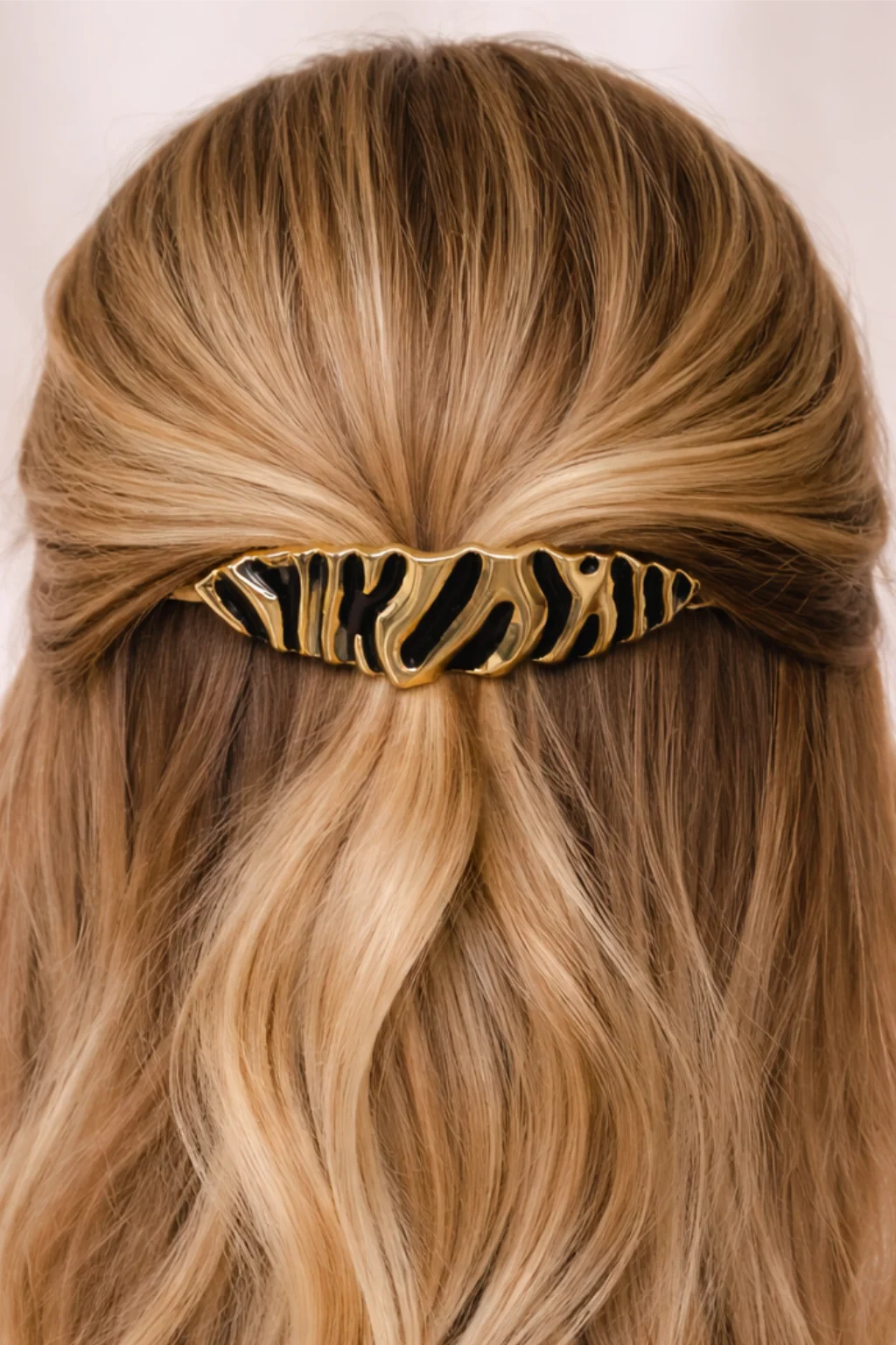 Presilha Animal Print Dourada