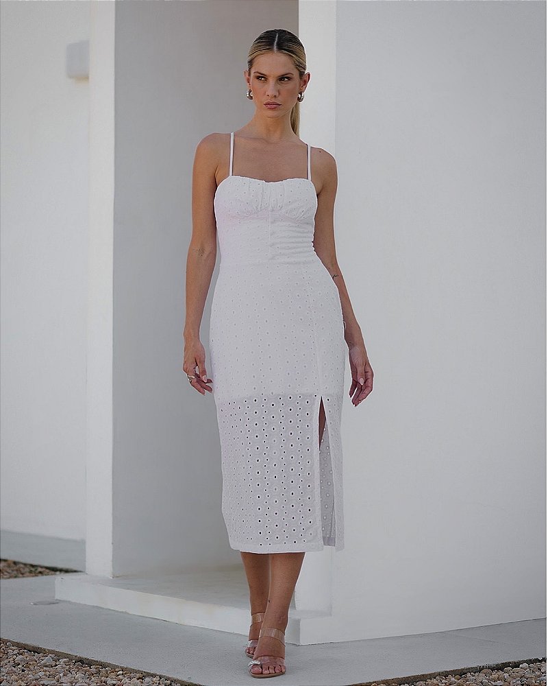 Vestido Laise Branco